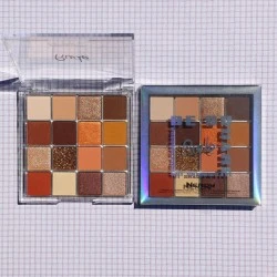 Paleta senki za oči - Be Square Pressed Pigments & Shadows - Nerdy