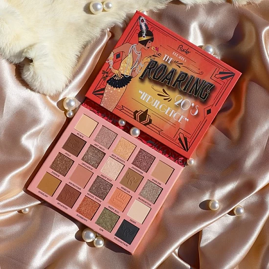 Paleta senki za oči The Roaring 20's INDULGENCE 24 g 810079381470 ⏐ RUDE COSMETICS ⏐ Ecobeauty Paleta senki za oči The Roaring 20's INDULGENCE 24 g 810079381470 ⏐ RUDE COSMETICS ⏐ Ecobeauty