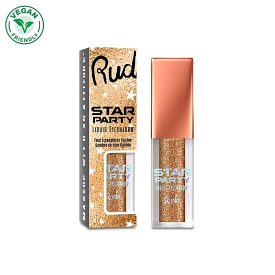 Tečna senka za oči sa šljokicama - Star Party | RUDE COSMETICS | Ecobeauty Tečna senka za oči sa šljokicama - Star Party | RUDE COSMETICS | Ecobeauty