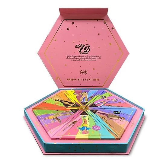 Set od 6 paleta senki za oči - The 70s Palette | RUDE COSMETICS | Ecobeauty Set od 6 paleta senki za oči - The 70s Palette | RUDE COSMETICS | Ecobeauty