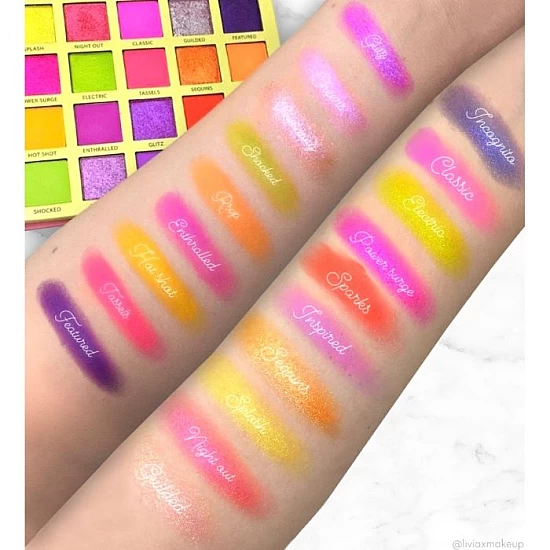 Paleta senki za oči THE ROARING 20 s - Neon | RUDE COSMETICS | Ecobeauty Paleta senki za oči THE ROARING 20 s - Neon | RUDE COSMETICS | Ecobeauty