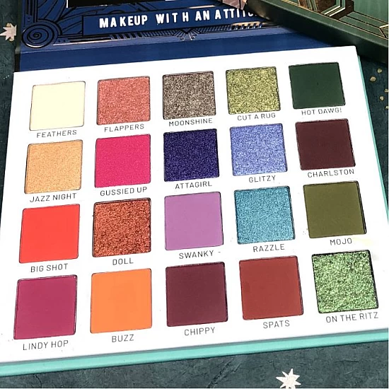 Paleta senki za oči THE ROARING 20 s - Reckless | RUDE COSMETICS | Ecobeauty Paleta senki za oči THE ROARING 20 s - Reckless | RUDE COSMETICS | Ecobeauty