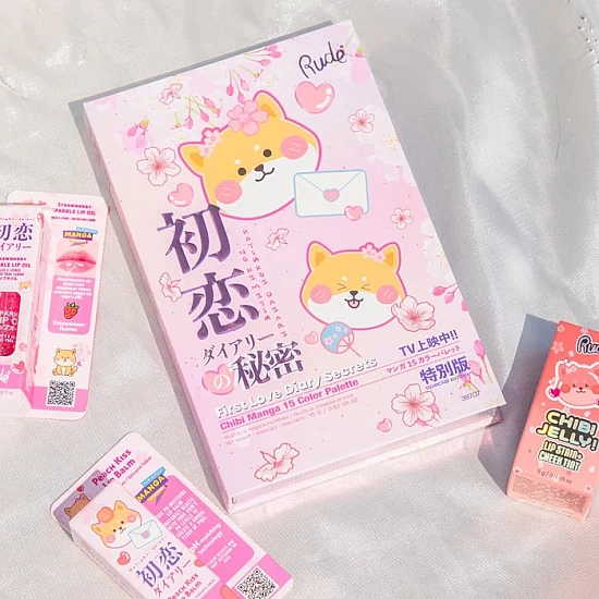 Paleta senki za oči Chibi Manga -  First Love Diary Secrets