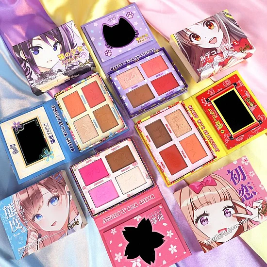 Paleta boja za lice MANGA Clever Kirei-Sama 11.2 g 810079383474 ⏐ Rude Cosmetics ⏐ Ecobeauty