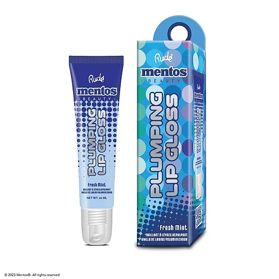 Sjaj za povećanje usana Lip Plumper MENTOS Fresh Mint 10 ml 810079384518 ⏐ Rude Cosmetics ⏐ Ecobeauty Sjaj za povećanje usana Lip Plumper MENTOS Fresh Mint 10 ml 810079384518 ⏐ Rude Cosmetics ⏐ Ecobeauty
