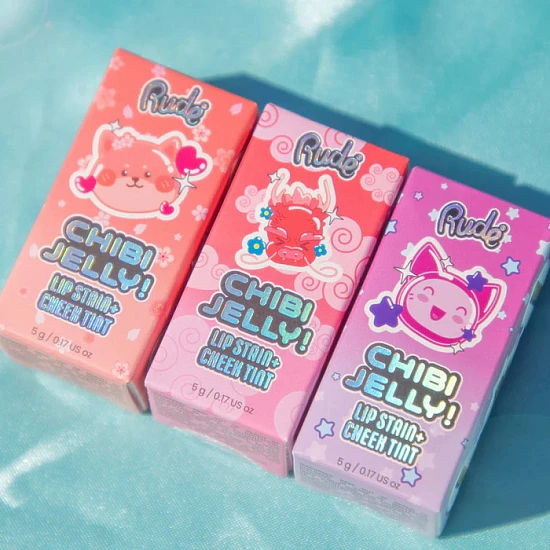 Rumenilo i balzam za usne 2/1 Momo – Chibi Jelly Manga  | Rude Cosmetics | Ecobeauty - 810079387465