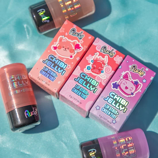 Rumenilo i balzam za usne 2u1 Koneko – Chibi Jelly Manga | Rude Cosmetics | Ecobeauty - 810079387489