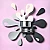 Boje za lice i telo Splash Liner - Graphite