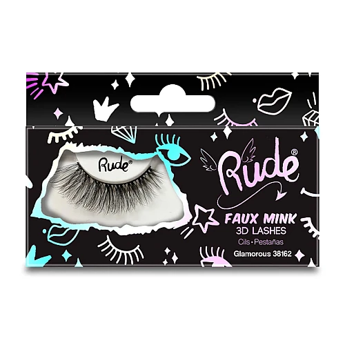 Veštačke trepavice Essential Faux Mink 3D Lashes - Glamorous