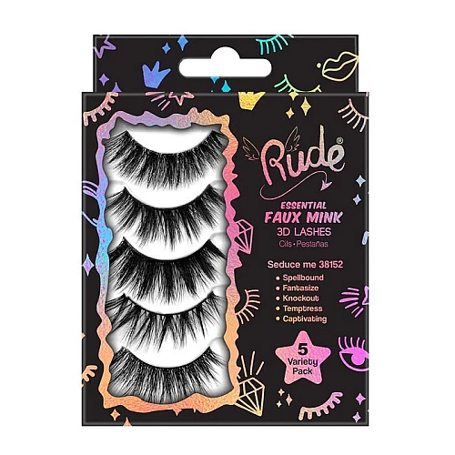 Veštačke trepavice Essential Faux Mink 3D Lashes - Seduce Me
