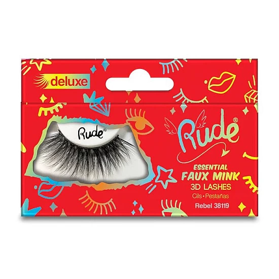 Veštačke trepavice Deluxe 3D Lashes - Rebel 810079381197 Ecobeauty Veštačke trepavice Deluxe 3D Lashes - Rebel 810079381197 Ecobeauty
