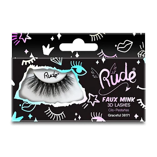 Veštačke trepavice Essential Faux Mink 3D Lashes - Graceful