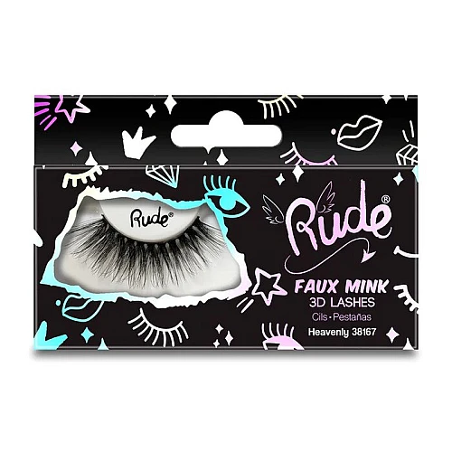Veštačke trepavice Essential Faux Mink 3D Lashes - Heavenly
