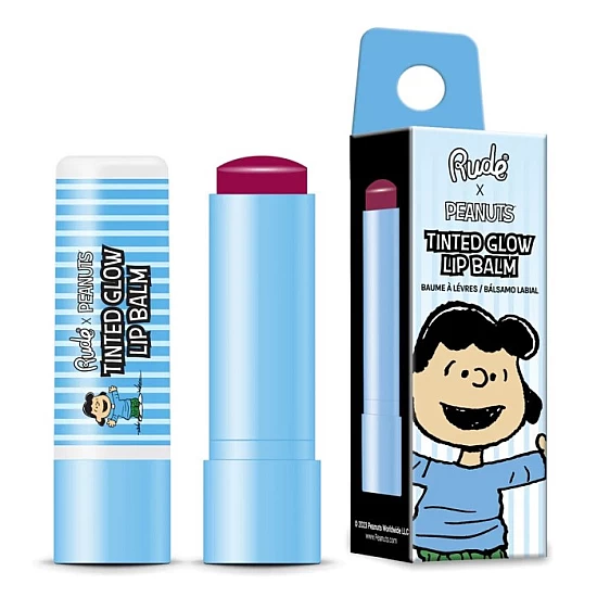 Tonirani balzam za usne za negu i sjaj Peanuts 4 g 810079384877 ⏐ RUDE COSMETICS ⏐ Ecobeauty Tonirani balzam za usne za negu i sjaj Peanuts 4 g 810079384877 ⏐ RUDE COSMETICS ⏐ Ecobeauty