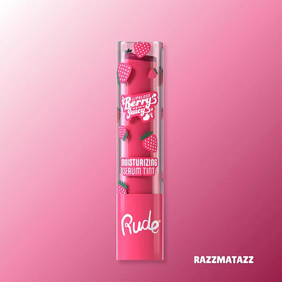 Sjaj za Usne Berry Juicy - Razzmataz - 810079381777 - Rude Cosmetics - Eco Beauty Sjaj za Usne Berry Juicy - Razzmataz - 810079381777 - Rude Cosmetics - Eco Beauty