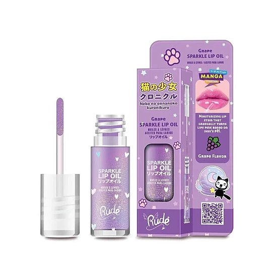Ruž za usne - Manga Collection Manga Sparkle Lip Oil 810079382675 Ecobeauty Ruž za usne - Manga Sparkle Lip Oil