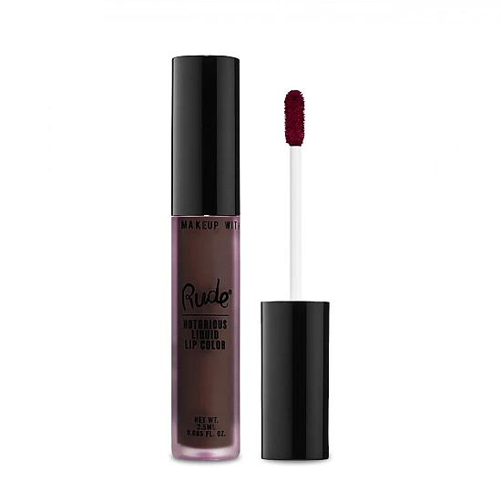 Tečni mat ruž za usne Notorious | RUDE COSMETICS | Ecobeauty Tečni mat ruž za usne Notorious | RUDE COSMETICS | Ecobeauty
