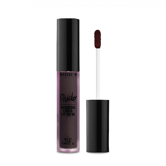 Tečni mat ruž za usne Notorious | RUDE COSMETICS | Ecobeauty Tečni mat ruž za usne Notorious | RUDE COSMETICS | Ecobeauty