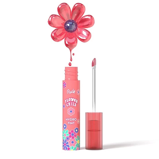Tečni hidratantni ruž za usne FLOWER CHILD Cherry Blossom 3g 810079383535 ⏐ RUDE COSMETICS ⏐ Ecobeauty Tečni hidratantni ruž za usne FLOWER CHILD Cherry Blossom 3g 810079383535 ⏐ RUDE COSMETICS ⏐ Ecobeauty