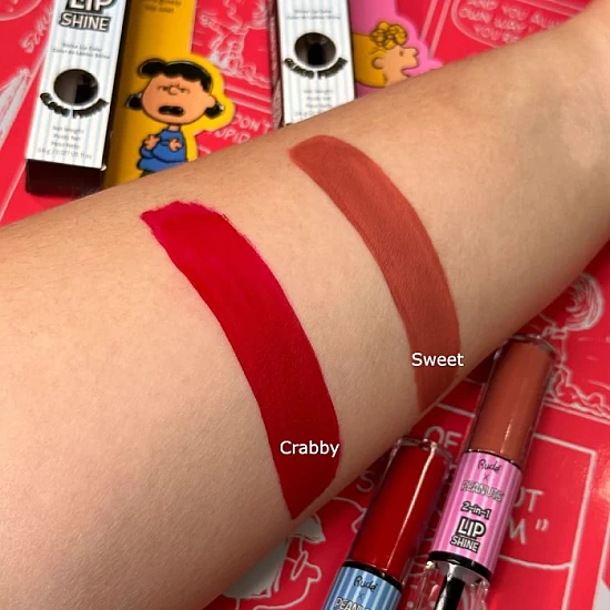 Sjaj za usne i mat ruž 2 u 1 Peanuts 3.6 g 810079384822 ⏐ RUDE COSMETICS ⏐ Ecobeauty Sjaj za usne i mat ruž 2 u 1 Peanuts 3.6 g 810079384822 ⏐ RUDE COSMETICS ⏐ Ecobeauty
