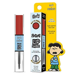 Sjaj za usne i mat ruž 2 u 1 Peanuts 3.6 g