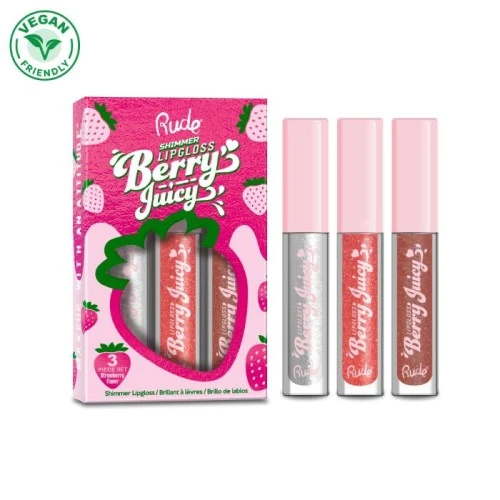 Set sjajeva za usne Berry Juicy - Shimmer