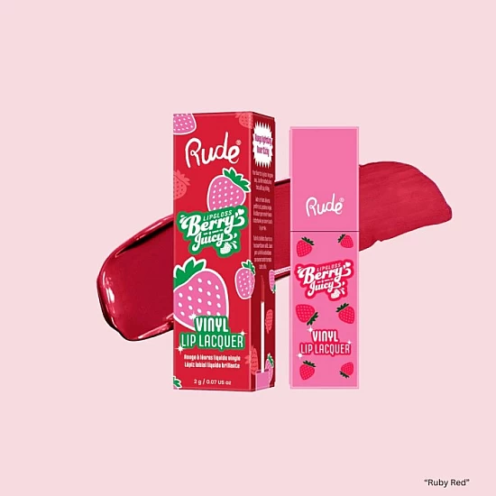 Tečni Ruž za Usne Berry Juicy Vinyl Lip Lacquer Ruby Red Tečni Ruž za Usne Berry Juicy Vinyl Lip Lacquer Ruby Red