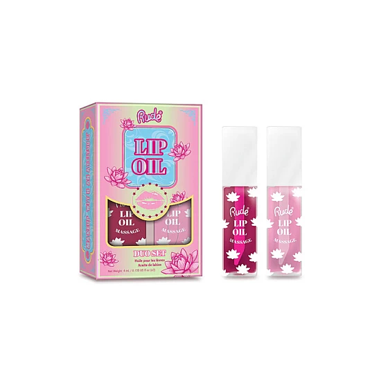 Ulje za usne - Duo set Marakuja i Grejpfrut | Rude Cosmetics | Ecobeauty - 810079387243 Ulje za usne - Duo set Marakuja i Grejpfrut | Rude Cosmetics | Ecobeauty - 810079387243