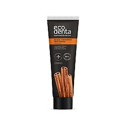 Crna pasta za izbeljivanje zuba sa ukusom cimeta Ecodenta 100 ml