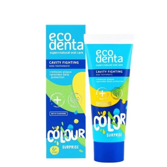 Dečija pasta za zube protiv nastanka karijesa COLOUR SURPRISE 75ml Dečija pasta za zube protiv nastanka karijesa COLOUR SURPRISE 75ml