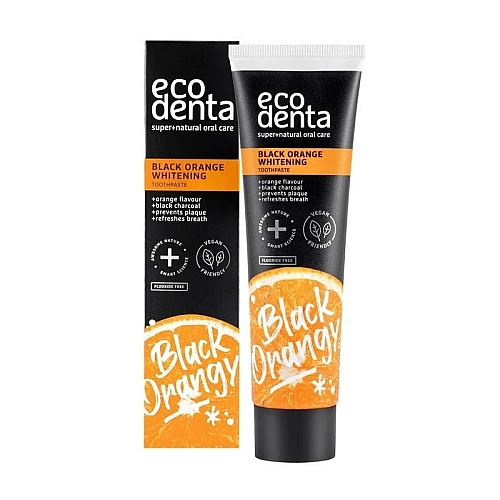 Pasta za izbeljivanje zuba sa aktivnim ugljem Black Orange 100 ml Ecodenta