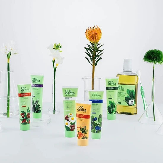 Pasta za osetljive zube i desni Ecodenta GREEN LINE SENSITIVITY RELIEF 100 ml | EcoDenta | Ecobeauty Pasta za osetljive zube i desni Ecodenta GREEN LINE SENSITIVITY RELIEF 100 ml | EcoDenta | Ecobeauty