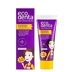 Dečija pasta za zube sa ukusom maline KAKĖ MAKĖ Ecodenta 75 ml