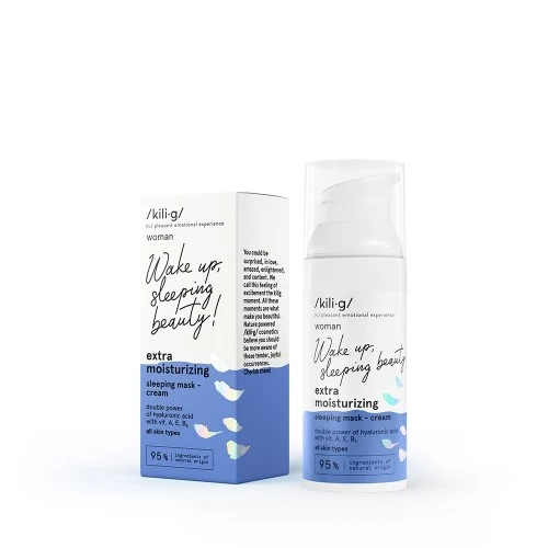 Noćna maska-krema za lice protiv bora 50 ml - KILIG