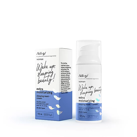 Noćna maska-krema za lice protiv bora 50 ml - KILIG Noćna maska-krema za lice protiv bora 50 ml - KILIG