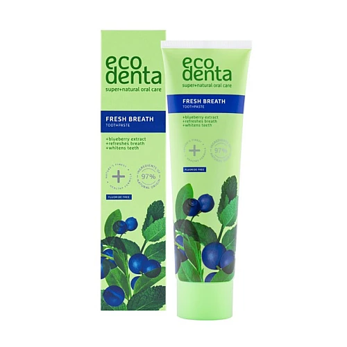 Pasta za zube sa borovnicom protiv plaka i za blago izbeljivanje Green line fresh breath 100ml