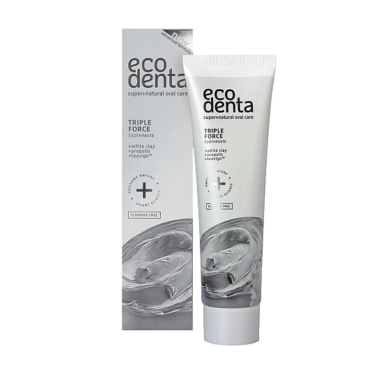 Pasta za zube TRIPLE FORCE Ecodenta 100 ml Pasta za zube TRIPLE FORCE Ecodenta 100 ml