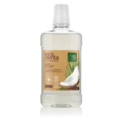 Tečnost za ispiranje usta sa eteričnim uljima mente i kokosa Ecodenta 500 ml   Tečnost za ispiranje usta sa eteričnim uljima mente i kokosa Ecodenta 500 ml