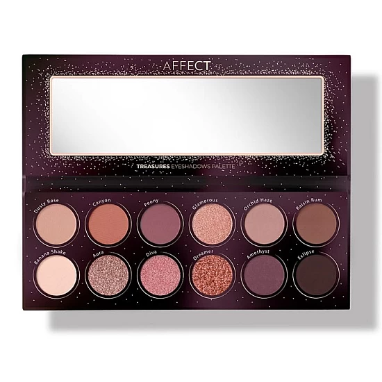 Paleta senki za oči Tresaures 5902414439481 Affect Cosmetis Ecobeauty Paleta senki za oči Tresaures 5902414439481 Affect Cosmetis Ecobeauty