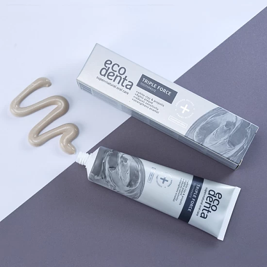 Pasta za zube TRIPLE FORCE Ecodenta 100 ml Pasta za zube TRIPLE FORCE Ecodenta 100 ml