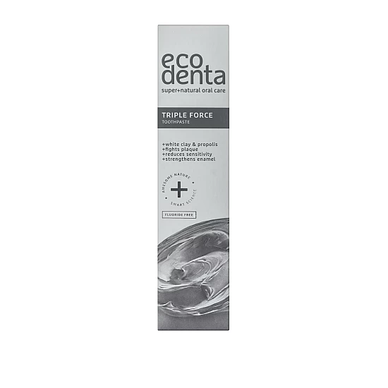 Pasta za zube TRIPLE FORCE Ecodenta 100 ml Pasta za zube TRIPLE FORCE Ecodenta 100 ml