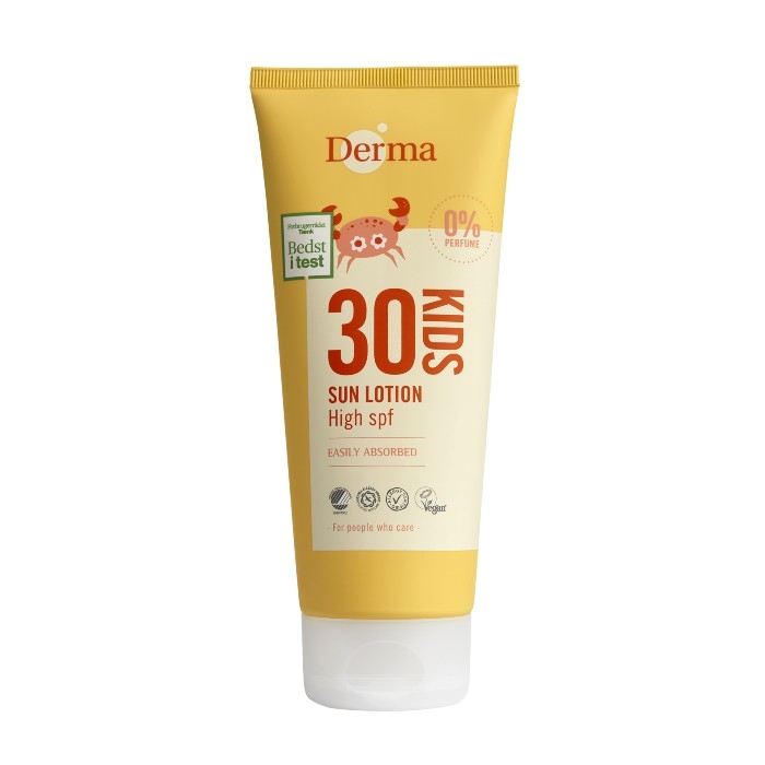 Krema za sunčanje sa zaštitnim faktorom SPF 30 Derma Sun Kids 200ml | 4 ORGANIC | Ecobeauty