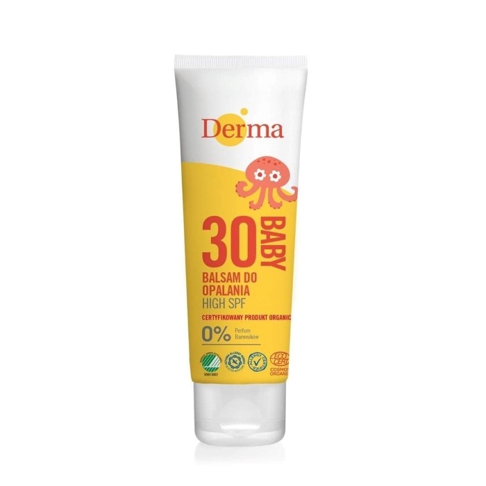 Krema za sunčanje za bebe sa zaštitnim faktorom SPF 30 Derma Sun Baby 75ml | 4 ORGANIC | Ecobeauty