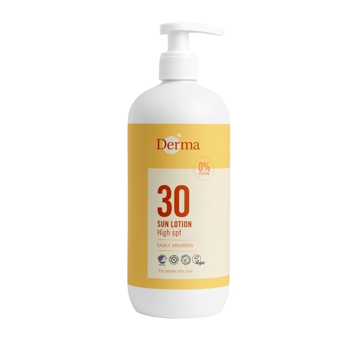 Losion za sunčanje sa zaštitnim faktorom SPF 30 Derma Sun 500ml | 4 ORGANIC | Ecobeauty