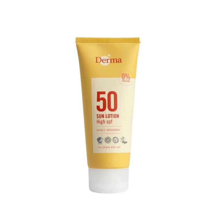 Losion za sunčanje sa zaštitnim faktorom SPF 50 Derma Sun 100ml | 4 ORGANIC | Ecobeauty