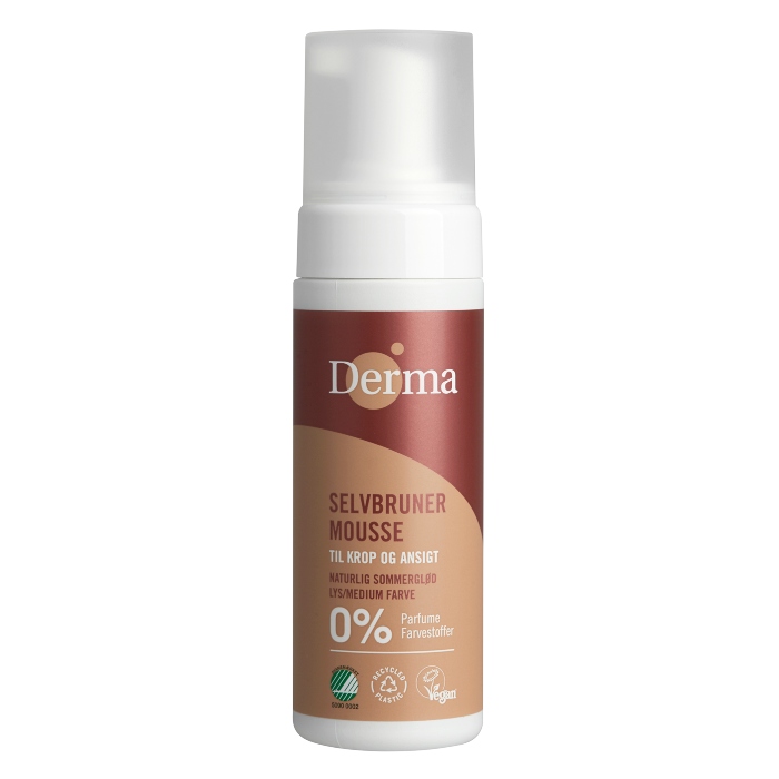 Pena za samopotamljivajne za telo i lice Derma 150ml | 4 ORGANIC | Ecobeauty