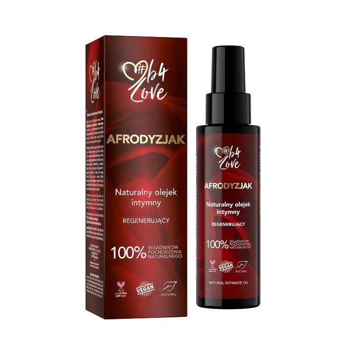 Prirodno intimno ulje Afrodzjak B4Love 70ml | 4 ORGANIC | Ecobeauty