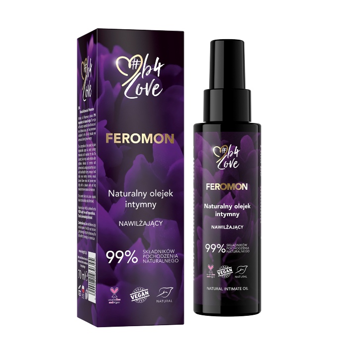 Prirodno intimno ulje Feromon B4Love 70ml | 4 ORGANIC | Ecobeauty