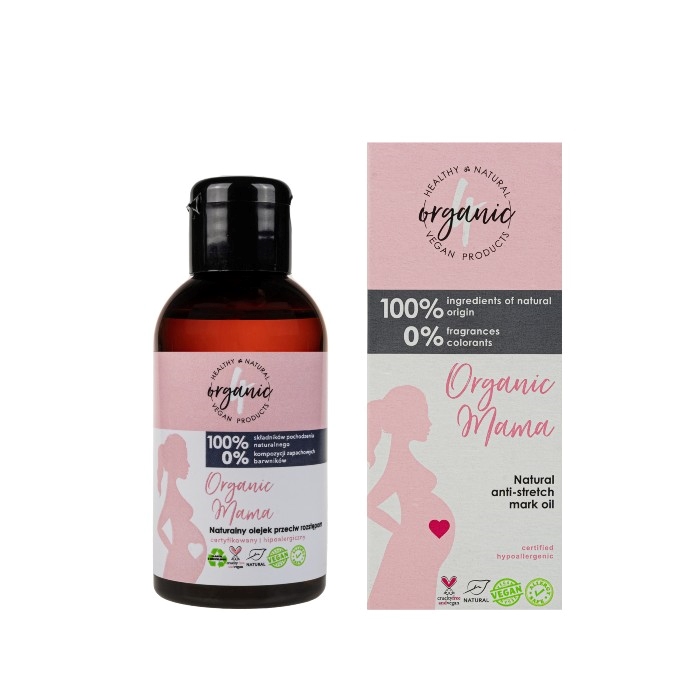 Prirodno ulje protiv strija Organic Mama 4organic 100ml | 4 ORGANIC | Ecobeauty