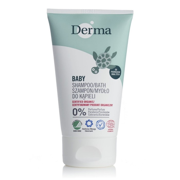 Šampon i kupka za bebe Derma Eco Baby 150ml | 4 ORGANIC | Ecobeauty